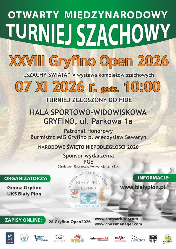 Gryfino Open 2026 plakat